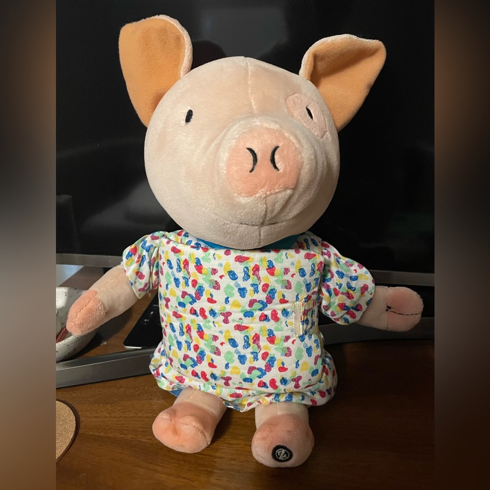 Zoobies Book Buddies If You Give A Pig A Party Book Plushie